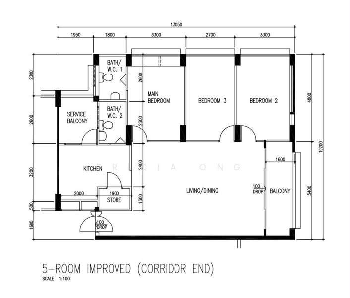 626 Choa Chu Kang Street 62, 626 Choa Chu Kang Street 62, Dairy Farm / Bukit Panjang / Choa Chu Kang, 3 Bedrooms, 1,302 sqft, HDB Flat For Sale, by Tricia Ong, 500281224 - PropertyGuru.com.sg