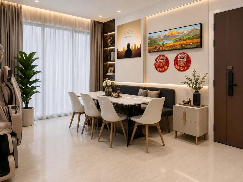The Linc, 7 Lincoln Road, Newton / Novena, 3 Bedrooms, 1,141 sqft, Condominium For Sale, by Theone ., 500281232 - Designated dining area - PropertyGuru.com.sg