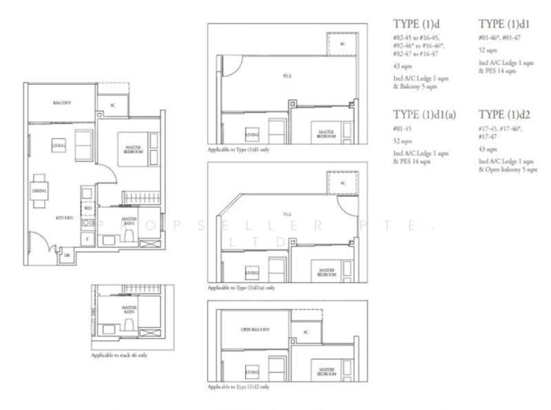 Bartley Ridge, 46 Mount Vernon Road, Macpherson / Potong Pasir, 1 Bedroom, 463 sqft, Condominium For Sale, by Florence Ho, 500281301 - PropertyGuru.com.sg