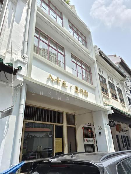 Amoy Street 2nd Floor + Mezzanine F&B or office Use, 85 Amoy Street / Telok Ayer, Chinatown / Tanjong Pagar, 3,597 sqft, Shop / Shophouse For Rent, by Christina Phau, 500281303 - CommercialGuru.com.sg