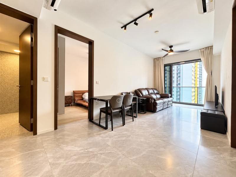 Clavon, 8 Clementi Avenue 1, Buona Vista / West Coast / Clementi New Town, 2 Bedrooms, 678 sqft, Condominium For Sale, by Zac Chen, 500281308 - Living Room - PropertyGuru.com.sg