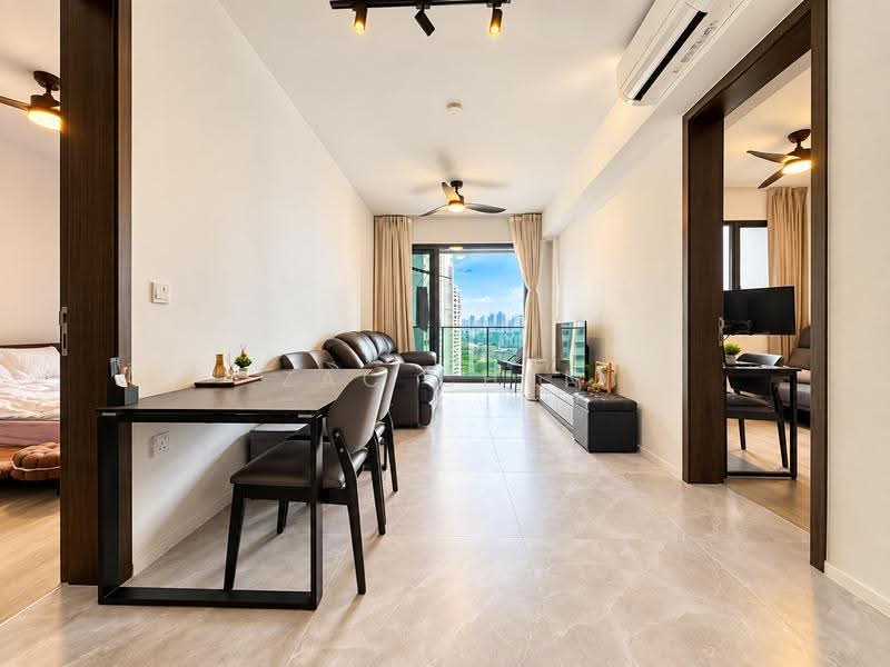 Clavon, 8 Clementi Avenue 1, Buona Vista / West Coast / Clementi New Town, 2 Bedrooms, 678 sqft, Condominium For Sale, by Zac Chen, 500281308 - Living Room - PropertyGuru.com.sg