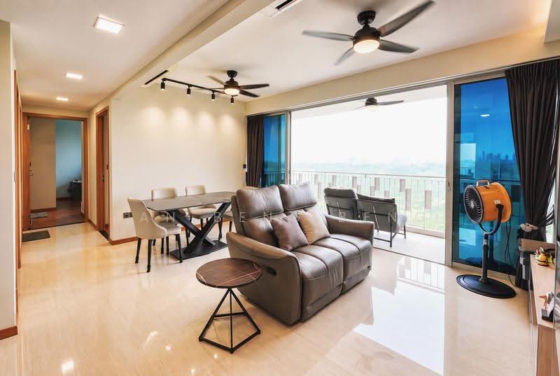 FLO Residence, Punggol Field Walk, Hougang / Punggol / Sengkang, 2 Bedrooms, 786 sqft, Condominium For Sale, by Tan Beng Beng, 500281317 - Living Room - PropertyGuru.com.sg