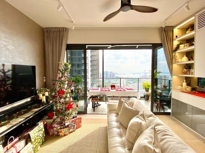 The Clement Canopy, 16 Clementi Avenue 1, Buona Vista / West Coast / Clementi New Town, 3 Bedrooms, 1,141 sqft, Condominium For Rent, by Fay Lim, 500281319 - Living Room - PropertyGuru.com.sg