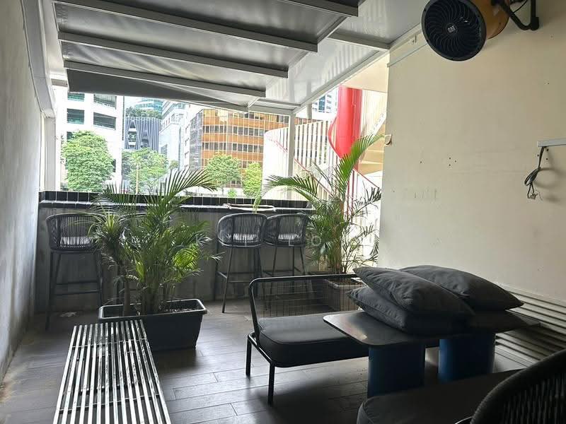 Boon Tat Street, Boon Tat Street, Boat Quay / Raffles Place / Marina, 3,442 sqft, Food & Beverage For Rent, by Kit Low, 500281330 - Balcony - CommercialGuru.com.sg