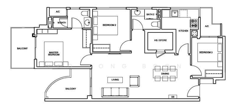 Seraya Residences, 12 Seraya Lane, East Coast / Marine Parade, 3 Bedrooms, 1,141 sqft, Condominium For Sale, by Yeo Tong Boon, 500281358 - PropertyGuru.com.sg