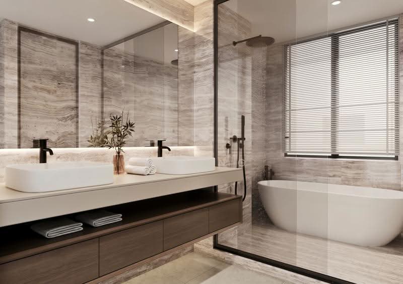 D15 BRAND NEW FREEHOLD 5Bed 5Bath Semi-Detached Landed, Siglap Road, East Coast / Marine Parade, 5 Bedrooms, 9,407 sqft, Semi-Detached House For Sale, by Mun Ng, 500281397 - Bathroom - PropertyGuru.com.sg