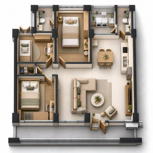 615 Woodlands Avenue 4, 615 Woodlands Avenue 4, Admiralty / Woodlands, 3 Bedrooms, 1,098 sqft, HDB Flat For Sale, by Aszri ., 500281402 - PropertyGuru.com.sg