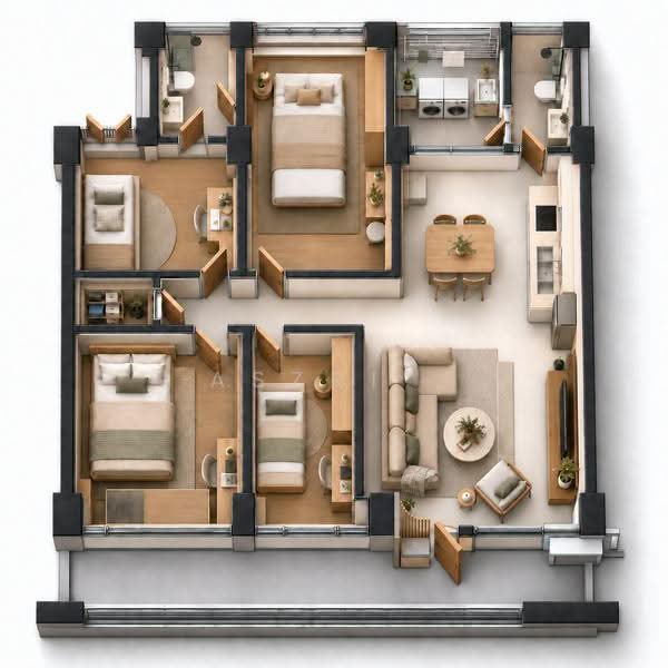 615 Woodlands Avenue 4, 615 Woodlands Avenue 4, Admiralty / Woodlands, 3 Bedrooms, 1,098 sqft, HDB Flat For Sale, by Aszri ., 500281402 - PropertyGuru.com.sg