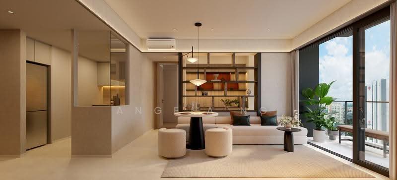The Serra Residences, 7 Bassein Road, Newton / Novena, 2 Bedrooms, 710 sqft, Condominium For Sale, by Angela Ng, 500281452 - Living Room - PropertyGuru.com.sg