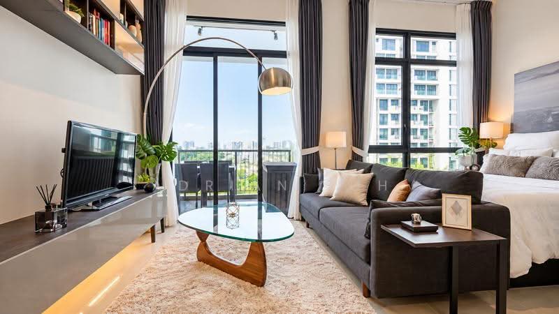Hillion Residences, 10 Jelebu Road, Dairy Farm / Bukit Panjang / Choa Chu Kang, 1 Bedroom, 474 sqft, Condominium For Sale, by Adrian Soh, 500281467 - Living Room - PropertyGuru.com.sg