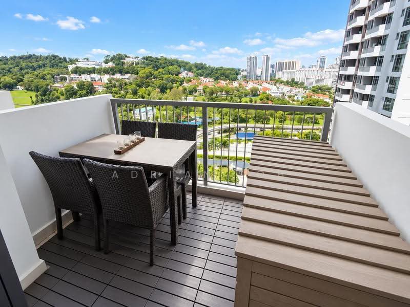 Hillion Residences, 10 Jelebu Road, Dairy Farm / Bukit Panjang / Choa Chu Kang, 1 Bedroom, 474 sqft, Condominium For Sale, by Adrian Soh, 500281467 - Balcony - PropertyGuru.com.sg