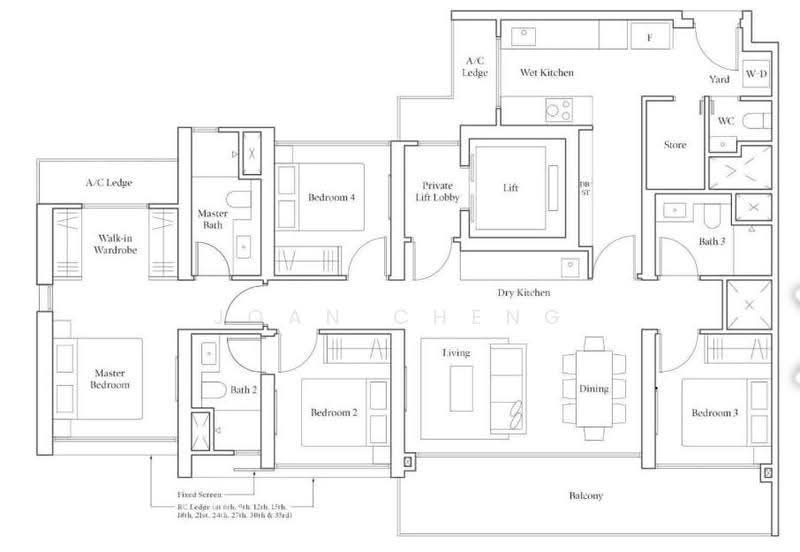 Avenue South Residence, 13 Silat Avenue, Alexandra / Commonwealth, 4 Bedrooms, 1,496 sqft, Condominium For Sale, by Joan Cheng, 500281485 - PropertyGuru.com.sg
