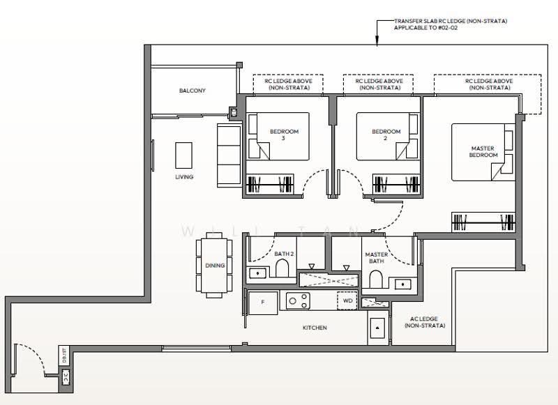 Amber House, 30 Amber Gardens, East Coast / Marine Parade, 3 Bedrooms, 980 sqft, Apartment For Sale, by Will Tan, 500281499 - PropertyGuru.com.sg