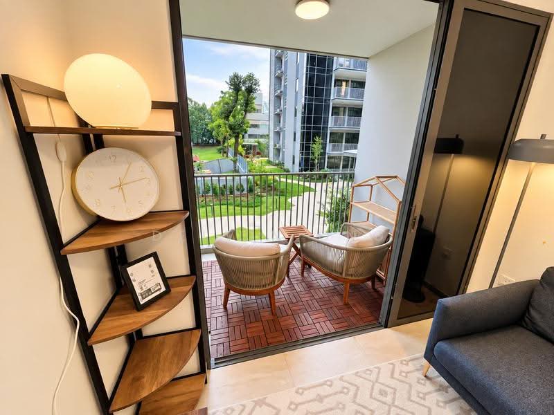 The Florence Residences, 99 Hougang Avenue 2, Hougang / Punggol / Sengkang, 1 Bedroom, 527 sqft, Condominium For Sale, by Delvin Ong, 500281510 - Balcony - PropertyGuru.com.sg