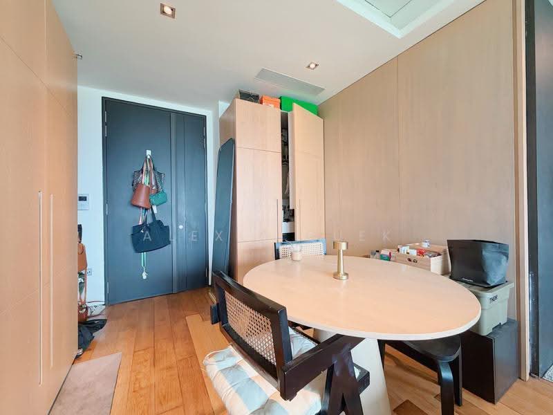 OUE Twin Peaks, 33 Leonie Hill Road, Orchard / River Valley, 1 Bedroom, 570 sqft, Condominium For Rent, by Alexis Quek, 500281515 - Dining Room - PropertyGuru.com.sg