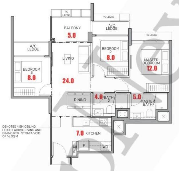 The Myst, 800 Upper Bukit Timah Road, Dairy Farm / Bukit Panjang / Choa Chu Kang, 3 Bedrooms, 850 sqft, Condominium For Rent, by Casey Koo 古家进, 500281534 - PropertyGuru.com.sg