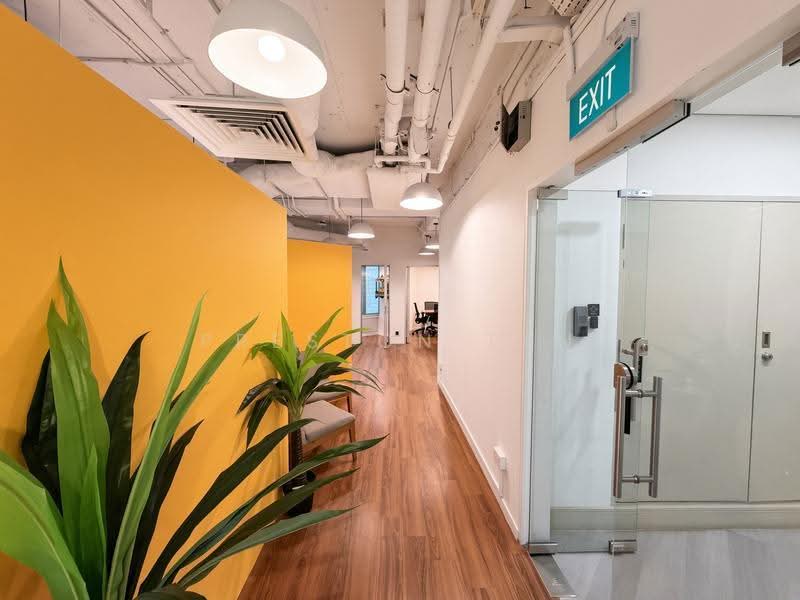 The Octagon, 105 Cecil Street, Boat Quay / Raffles Place / Marina, 1,109 sqft, Office For Rent, by Preston Tan, 500281578 - Corridor - CommercialGuru.com.sg