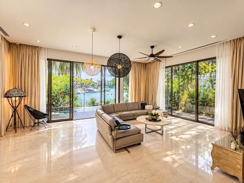 Coral Island, Ocean Drive, Harbourfront / Telok Blangah, 5 Bedrooms, 9,458 sqft, Good Class Bungalow For Sale, by Richard Lin Z K, 500281579 - Living Room - PropertyGuru.com.sg