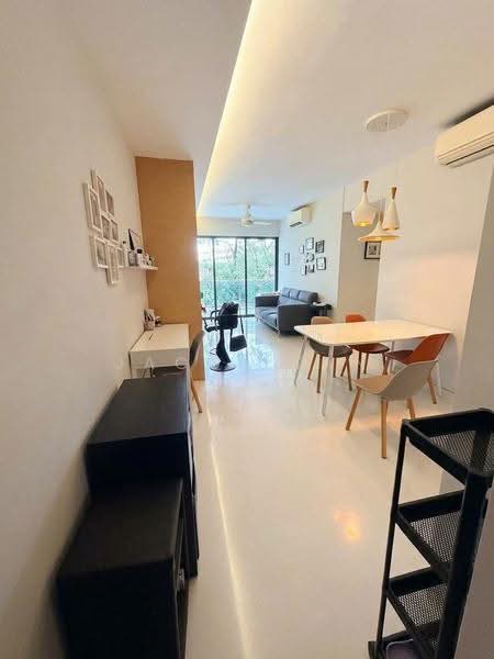 Parc Olympia, 52 Flora Drive, Changi Airport / Changi Village, 3 Bedrooms, 1,163 sqft, Condominium For Sale, by Jacob Tan, 500281639 - Living Room - PropertyGuru.com.sg