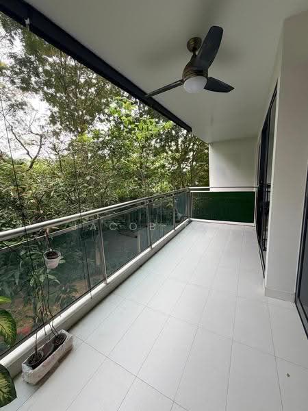 Parc Olympia, 52 Flora Drive, Changi Airport / Changi Village, 3 Bedrooms, 1,163 sqft, Condominium For Sale, by Jacob Tan, 500281639 - Balcony - PropertyGuru.com.sg