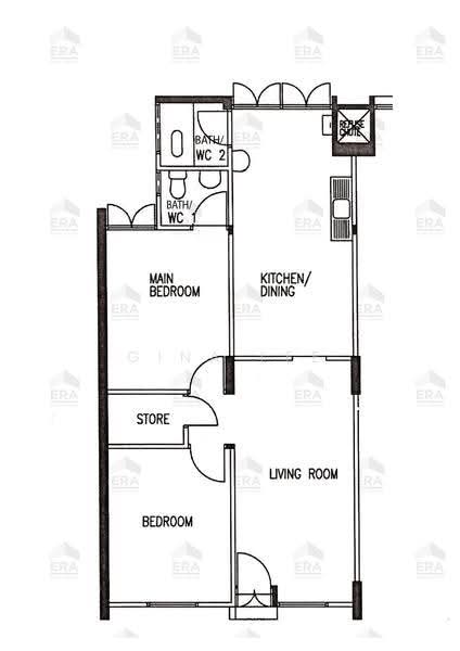 727 Ang Mo Kio Avenue 6, 727 Ang Mo Kio Avenue 6, Ang Mo Kio / Bishan / Thomson, 2 Bedrooms, 721 sqft, HDB Flat For Sale, by Gina Lee, 500281654 - PropertyGuru.com.sg