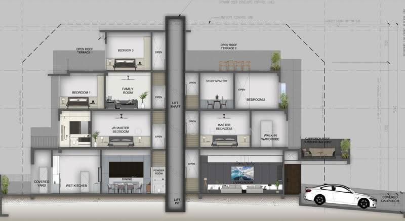 Lorong G Telok Kurau, East Coast / Marine Parade, 5 Bedrooms, 2,742 sqft, Semi-Detached House For Sale, by Ron Chong, 500281706 - PropertyGuru.com.sg