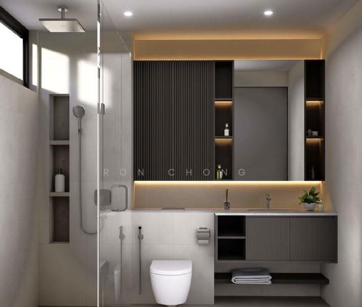 Lorong G Telok Kurau, East Coast / Marine Parade, 5 Bedrooms, 2,742 sqft, Semi-Detached House For Sale, by Ron Chong, 500281706 - Bathroom - PropertyGuru.com.sg