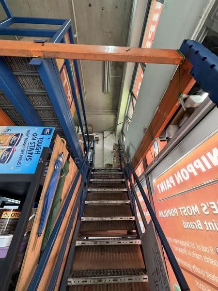 Pioneer Centre, 1 Soon Lee Street, Boon Lay / Jurong / Tuas, 1,485 sqft, Factory / Workshop (B2) For Sale, by Alice Huang, 500281725 - stairs to mezzanine - CommercialGuru.com.sg