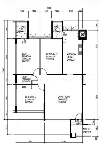 524 Hougang Avenue 6, 524 Hougang Avenue 6, Hougang / Punggol / Sengkang, 3 Bedrooms, 1,119 sqft, HDB Flat For Sale, by Keeve Ng, 500281753 - PropertyGuru.com.sg