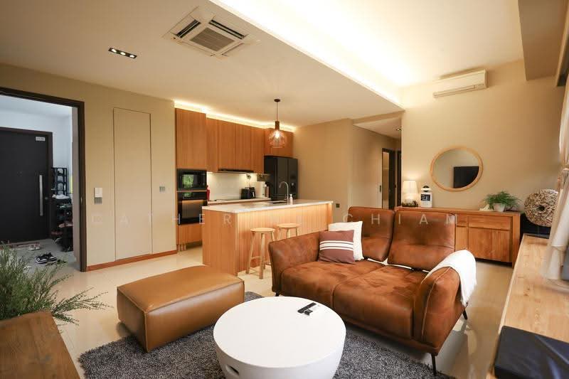The Brooks I & The Brooks II, 60 Springside Walk, Mandai / Upper Thomson, 2 Bedrooms, 818 sqft, Apartment For Sale, by Catherine Chiam, 500281769 - Living Room - PropertyGuru.com.sg