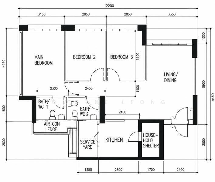 18B MacPherson Residency, 18B Circuit Road, Macpherson / Potong Pasir, 3 Bedrooms, 1,001 sqft, HDB Flat For Sale, by Howgene Leong, 500281777 - PropertyGuru.com.sg