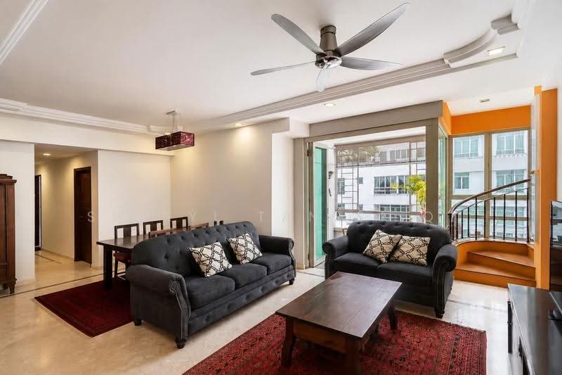 Large 4 Bedroom Penthouse + Roof Terrace in D23 Choa Chu Kang, Dairy Farm / Bukit Panjang / Choa Chu Kang, 4 Bedrooms, 2,723 sqft, Condominium For Sale, by Sheryl Tan Si Qi, 500281793 - Living Room - PropertyGuru.com.sg