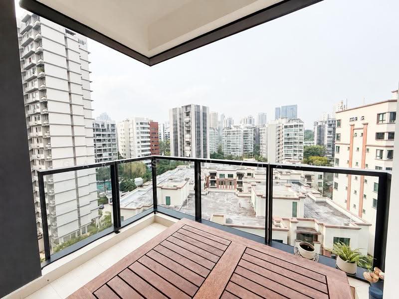 Perfect Ten, 323 Bukit Timah Road, Tanglin / Holland / Bukit Timah, 2 Bedrooms, 786 sqft, Condominium For Rent, by Gary Seah Zhang Feng, 500281873 - Balcony - PropertyGuru.com.sg