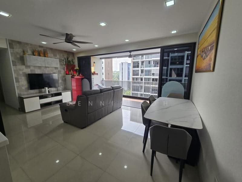 Twin Fountains, 17 Woodlands Avenue 6, Admiralty / Woodlands, 4 Bedrooms, 1,270 sqft, Condominium For Rent, by Dennis Koh, 500281910 - Living Room - PropertyGuru.com.sg