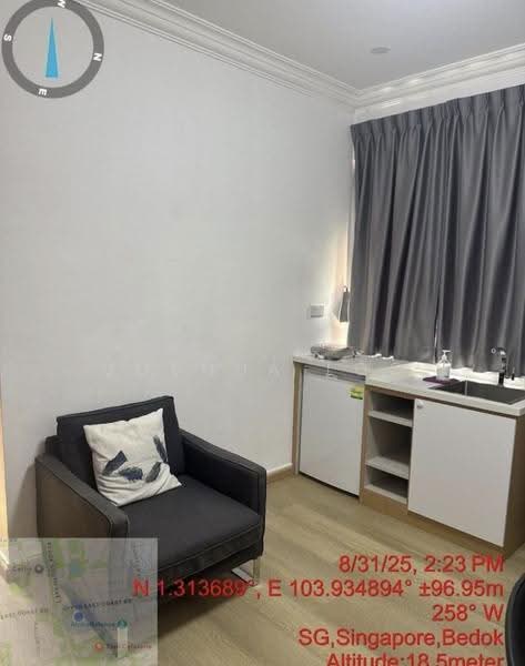 Eastern Lagoon I, 214 Upper East Coast Road, Bedok / Upper East Coast, Studio, 400 sqft, Condominium For Rent, by Joshua Loo, 500281924 - Living Room - PropertyGuru.com.sg