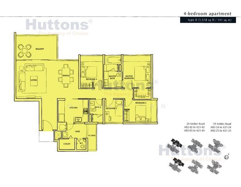 The Sea View, 31 Amber Road, East Coast / Marine Parade, 4 Bedrooms, 1,518 sqft, Condominium For Sale, by Oliver Tan, 500281955 - PropertyGuru.com.sg