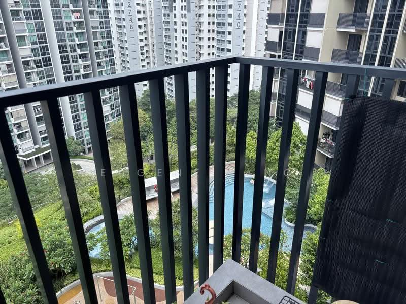 Sengkang Grand Residences, 74 Compassvale Bow, Hougang / Punggol / Sengkang, 2 Bedrooms, 764 sqft, Condominium For Rent, by Eugene Kang, 500281994 - Balcony - PropertyGuru.com.sg
