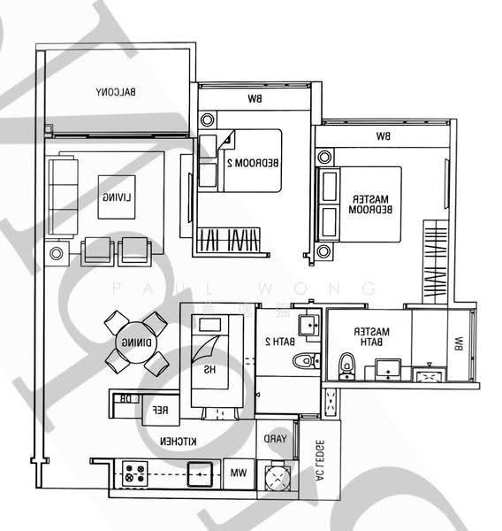 Waterfront Waves, 768 Bedok Reservoir Road, Bedok / Upper East Coast, 2 Bedrooms, 969 sqft, Condominium For Sale, by Paul Wong 黄逸强, 500281997 - PropertyGuru.com.sg
