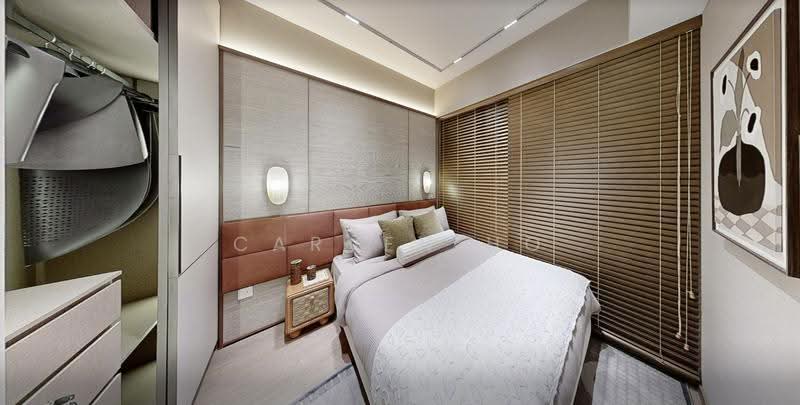 Bloomsbury Residences, 61 Media Circle, Buona Vista / West Coast / Clementi New Town, 2 Bedrooms, 678 sqft, Apartment For Sale, by Carven HO, 500282002 - Bedroom - PropertyGuru.com.sg