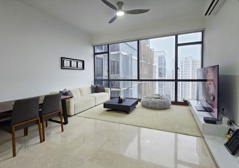 The Tennery, 5A Woodlands Road, Dairy Farm / Bukit Panjang / Choa Chu Kang, 2 Bedrooms, 861 sqft, Condominium For Sale, by Kristy Tan, 500282018 - Living Room - PropertyGuru.com.sg