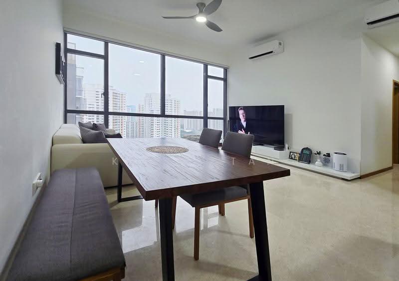The Tennery, 5A Woodlands Road, Dairy Farm / Bukit Panjang / Choa Chu Kang, 2 Bedrooms, 861 sqft, Condominium For Sale, by Kristy Tan, 500282018 - Living Room - PropertyGuru.com.sg