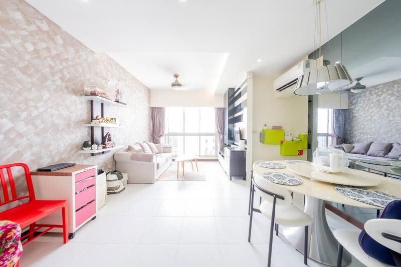613D Punggol Drive, 613D Punggol Drive, Hougang / Punggol / Sengkang, 3 Bedrooms, 1,001 sqft, HDB Flat For Sale, by Kai Mun, 500282020 - Living Room - PropertyGuru.com.sg