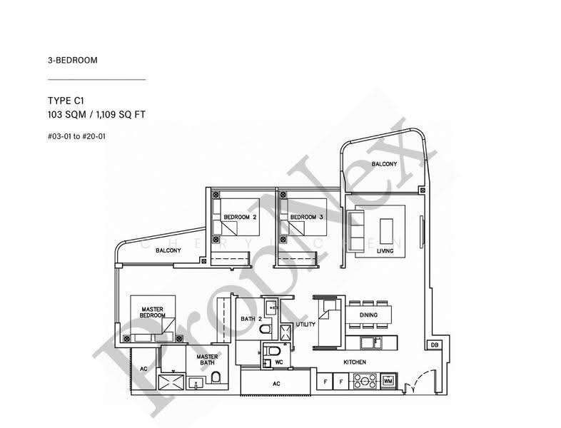 Coastline Residences, 7 Amber Road, East Coast / Marine Parade, 3 Bedrooms, 1,109 sqft, Condominium For Sale, by Cheryl Chen, 500282031 - PropertyGuru.com.sg