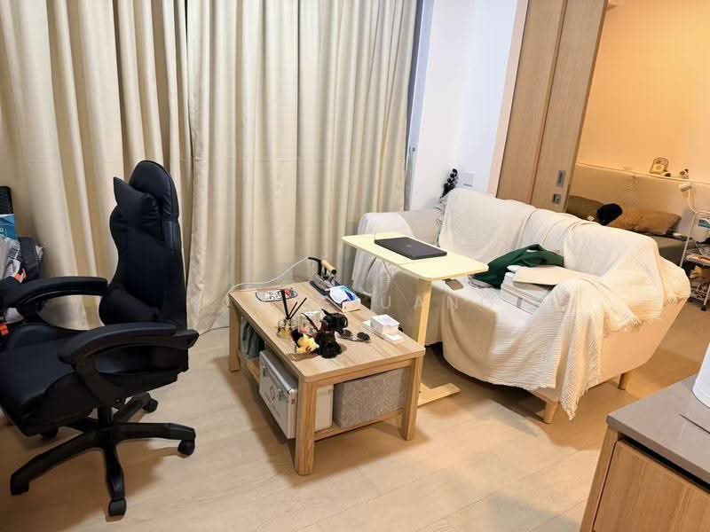 One Holland Village Residences, 1 Holland Village Way, Tanglin / Holland / Bukit Timah, Studio, 484 sqft, Condominium For Rent, by Kim Zhuang, 500282046 - Living Room - PropertyGuru.com.sg