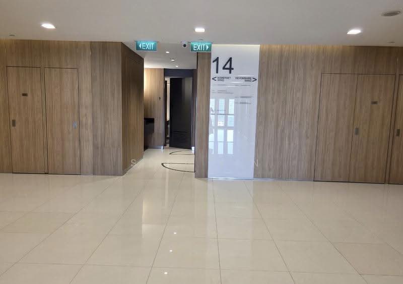 TripleOne Somerset, 111 Somerset Road, Orchard / River Valley, 1,130 sqft, Office For Sale, by Sean Yin, 500282074 - Corridor - CommercialGuru.com.sg