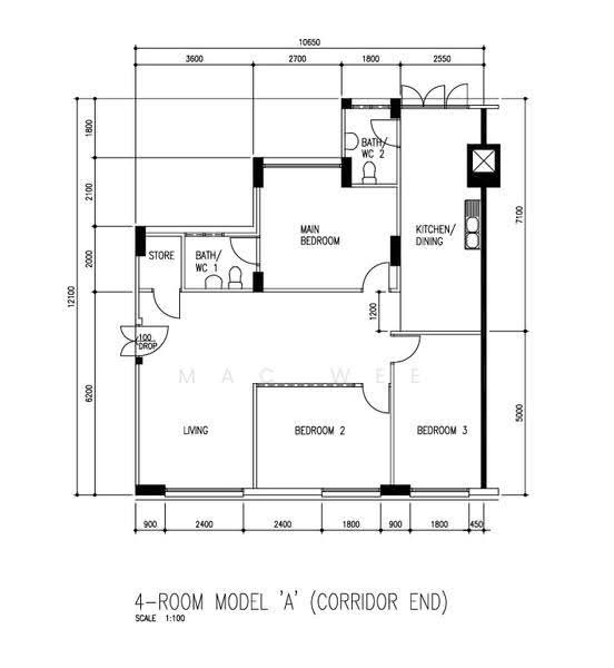 259 Bukit Panjang Ring Road, 259 Bukit Panjang Ring Road, Dairy Farm / Bukit Panjang / Choa Chu Kang, 3 Bedrooms, 1,227 sqft, HDB Flat For Sale, by Mac Wee, 500282077 - PropertyGuru.com.sg
