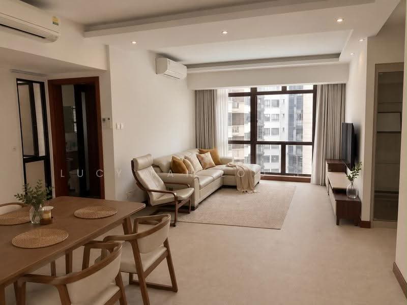 The Mayfair, 1 Jurong East Street 32, Boon Lay / Jurong / Tuas, 3 Bedrooms, 1,227 sqft, Condominium For Rent, by Lucy Tan Loo Sie, 500282087 - Living Room - PropertyGuru.com.sg