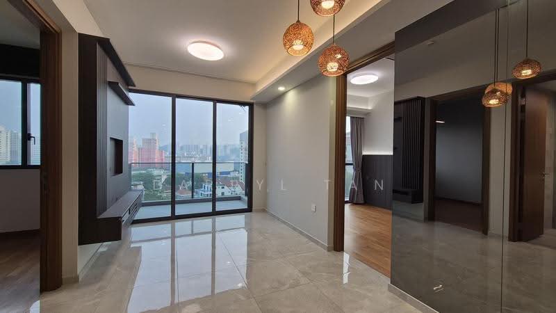 Stirling Residences, 23 Stirling Road, Alexandra / Commonwealth, 2 Bedrooms, 678 sqft, Condominium For Rent, by Darryl Tan, 500282166 - Living Room - PropertyGuru.com.sg