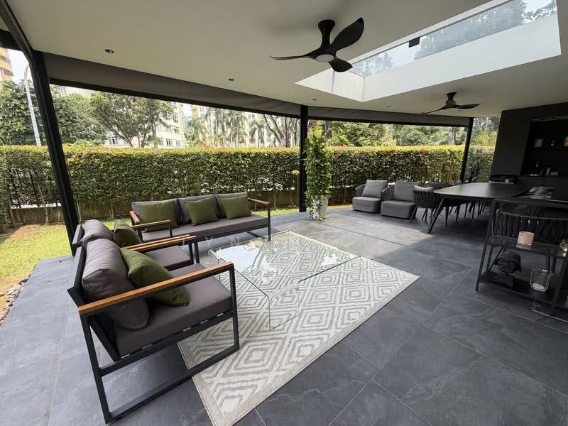Rare Corner Terrace | Beautifully Renovated Family Home, Hillview Way | Hillview Crescent | Hillview Drive | Dairy Farm | Upper Bukit Timah, Dairy Farm / Bukit Panjang / Choa Chu Kang, 5 Bedrooms, 4,300 sqft, Corner Terrace For Sale, by Lynn Loh, 500282302 - Living Room - PropertyGuru.com.sg